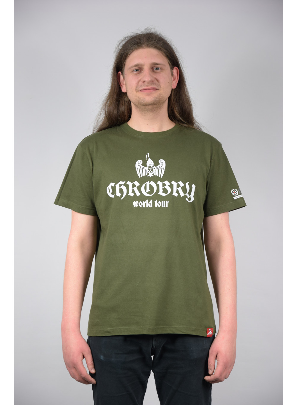 Koszulka Chrobry world tour khaki