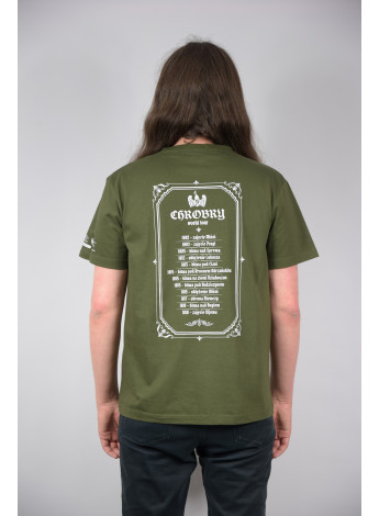 Koszulka Chrobry world tour khaki