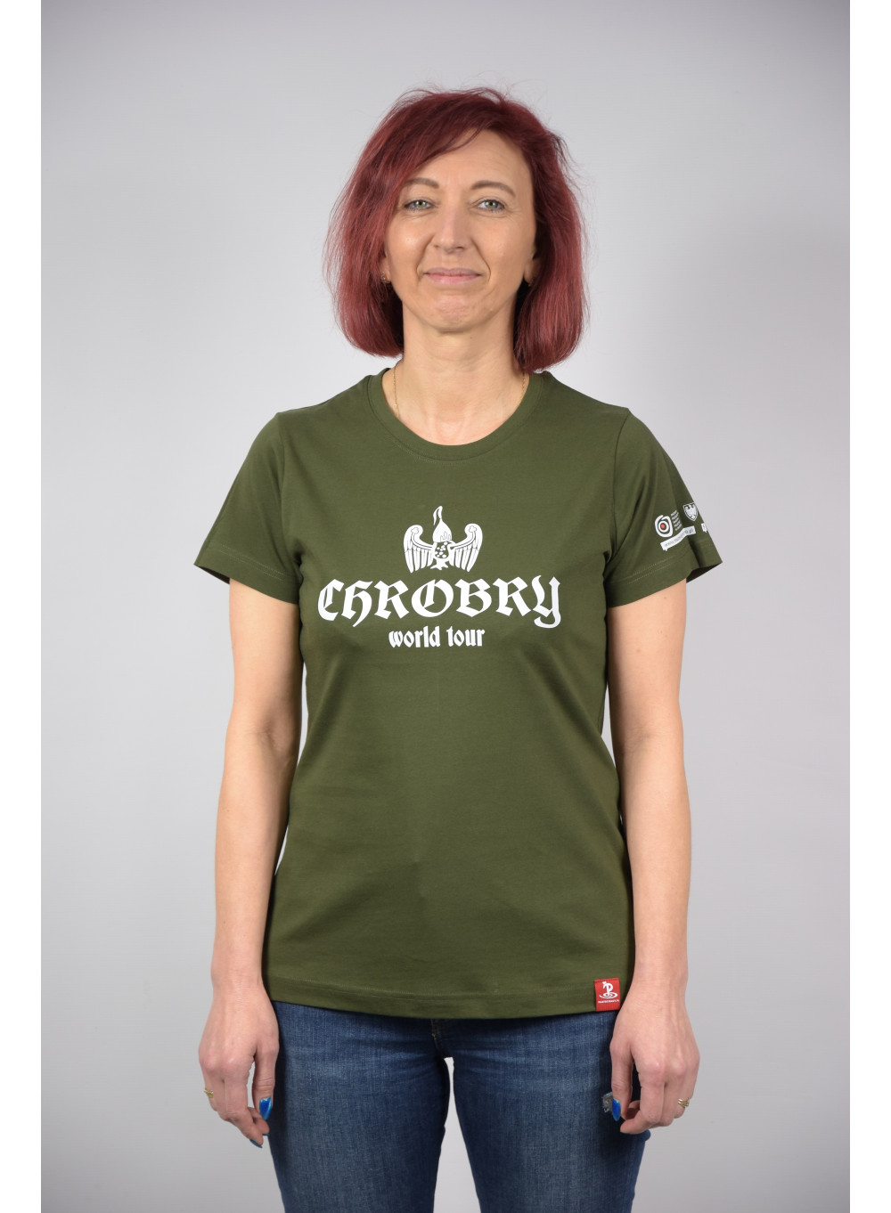 Koszulka Chrobry world tour khaki