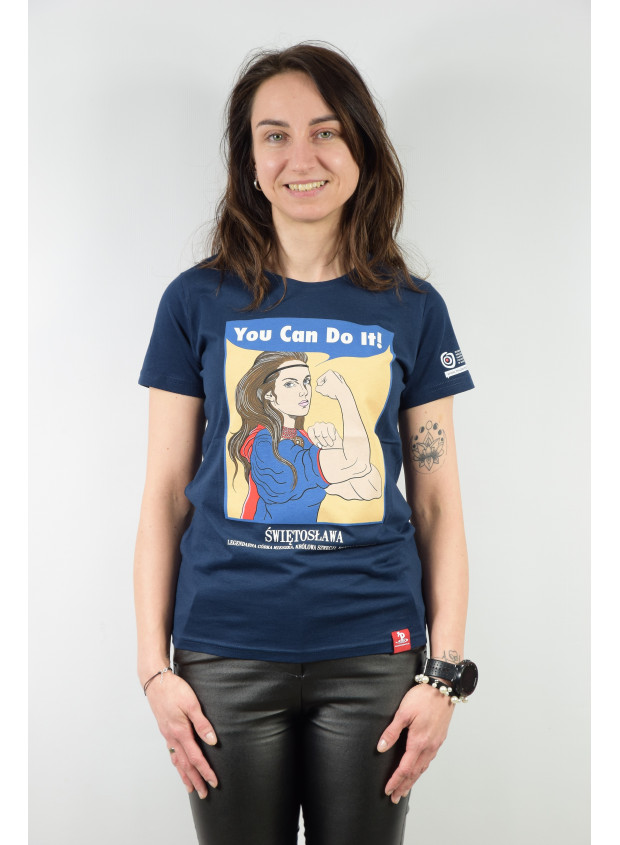 koszulka świętosława damska blue