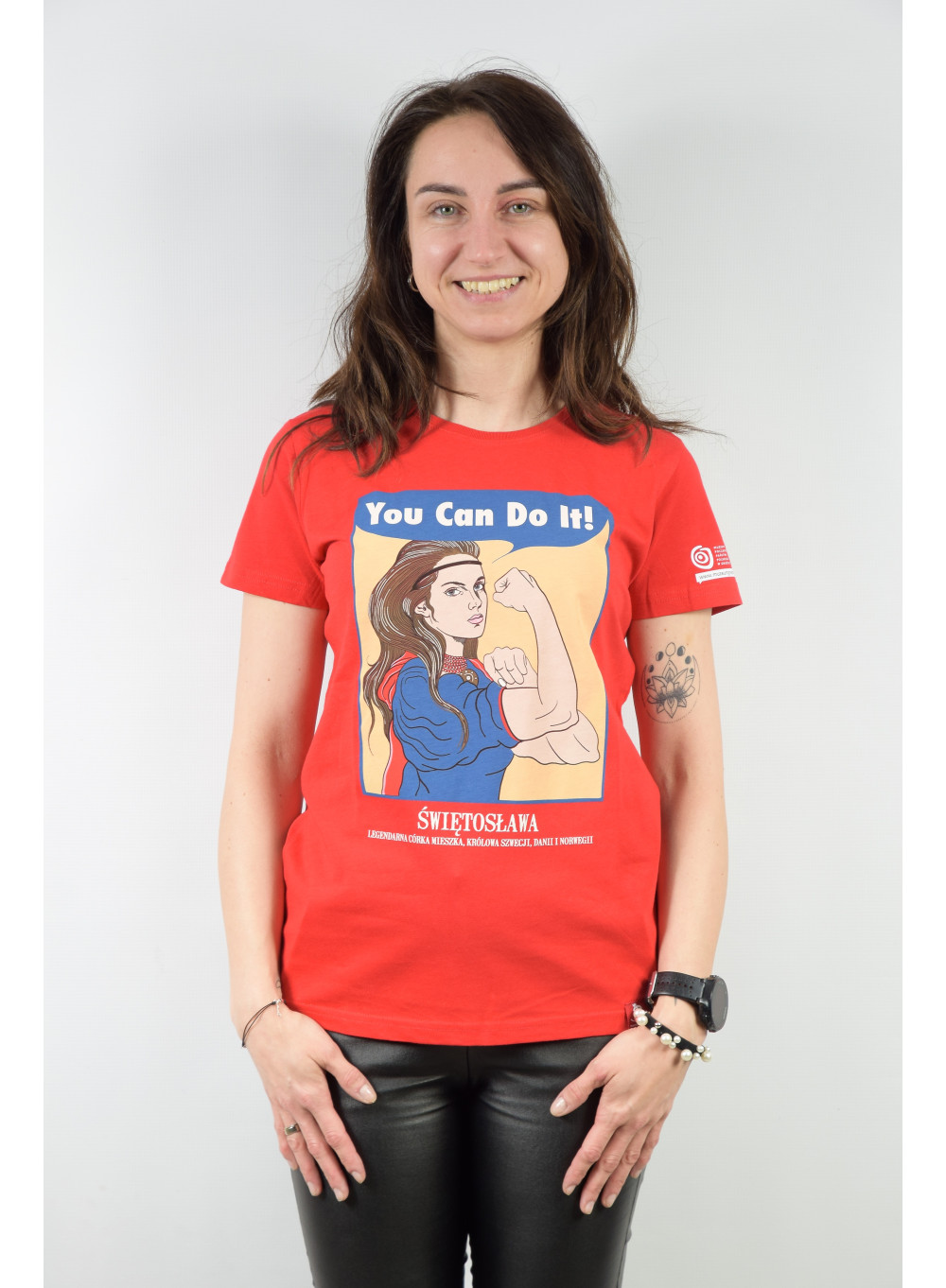 koszulka świętosława damska red