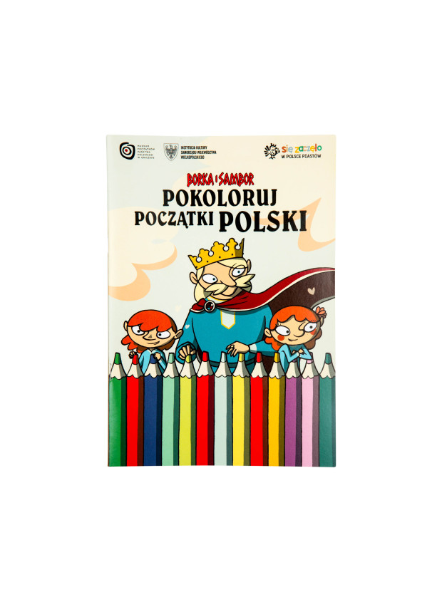 Kolorowanka Pokoloruj początki Polski