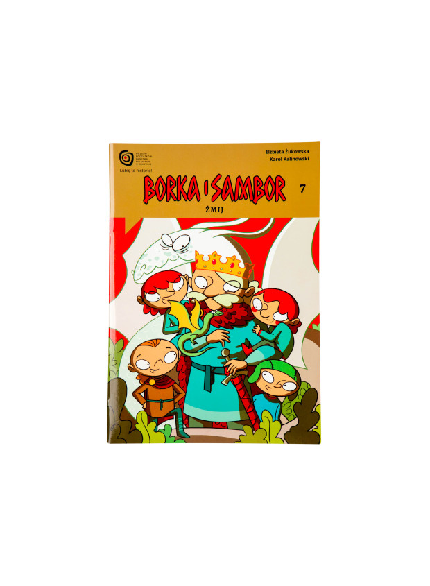 Komiks Borka i Sambor. Żmij