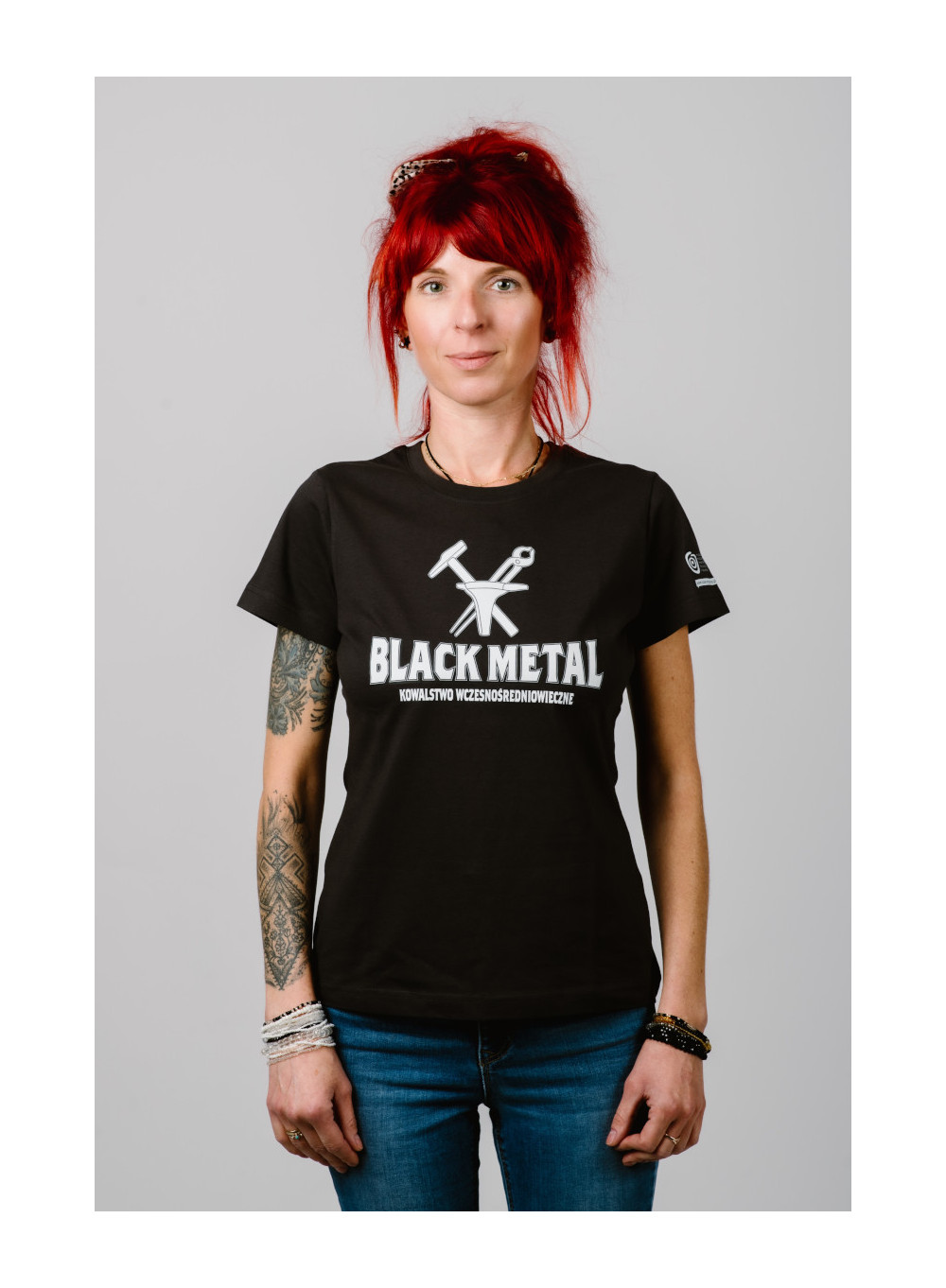 Koszulka Black metal damska