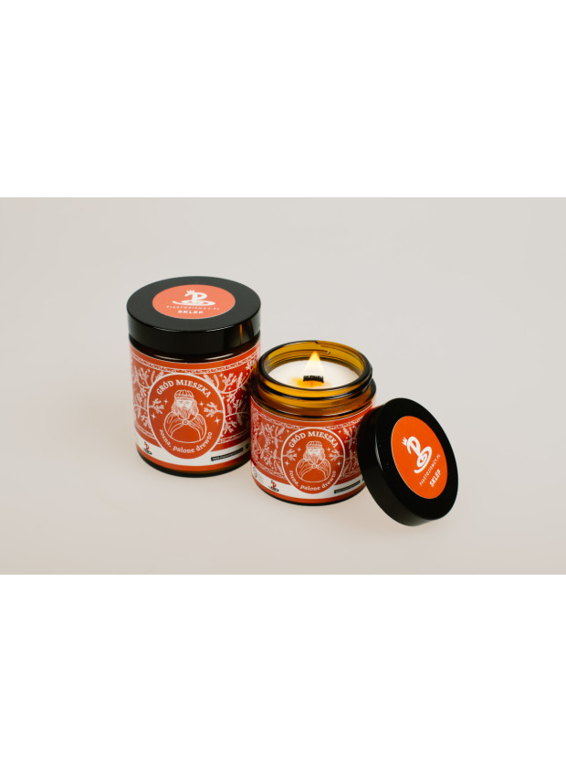 Świeca sojowa "Gród Mieszka"120 ml